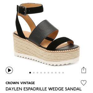 Daylen espadrille wedge sandal